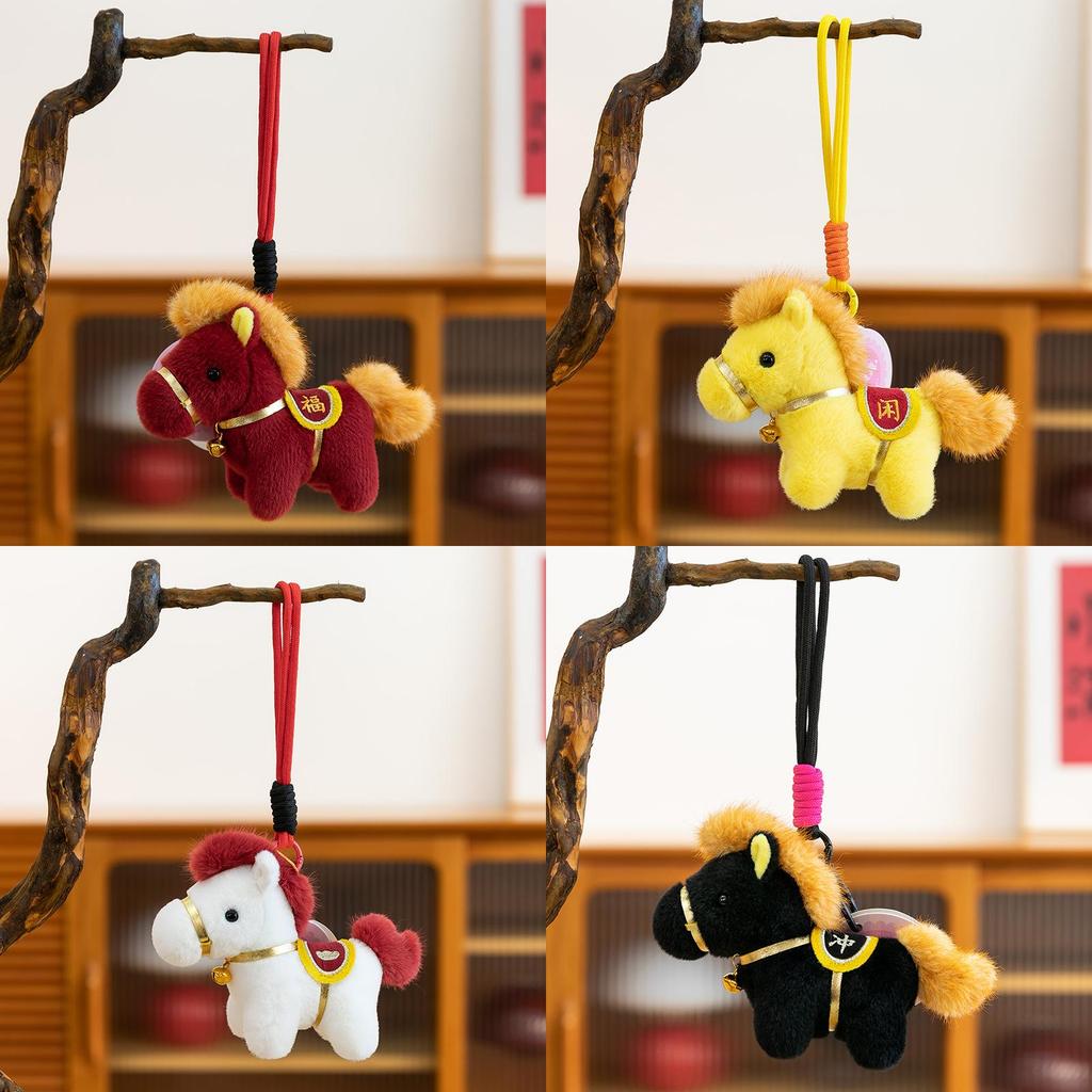 Traditional Style Horse Plush Toy With Pp Cotton Fill For Collectors And Kids