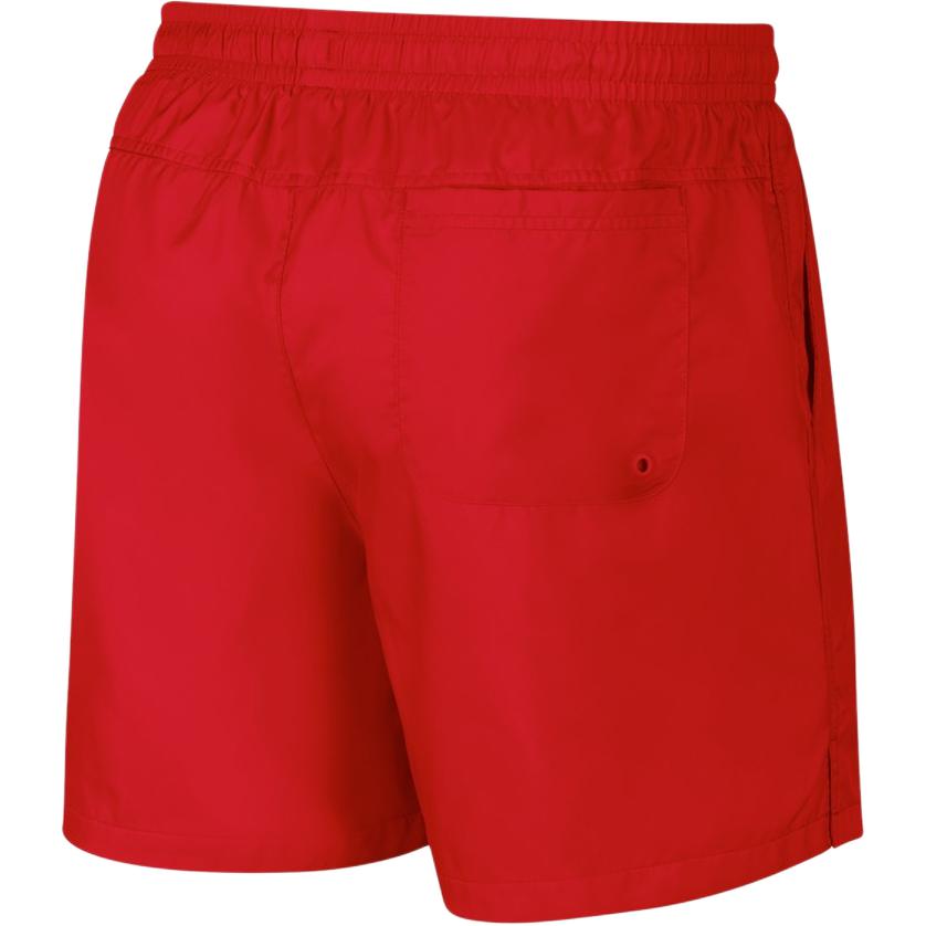 Nike Sportswear Logo Embroidered Drawstring Woven Shorts Men Bottoms University-Red AR2382-657