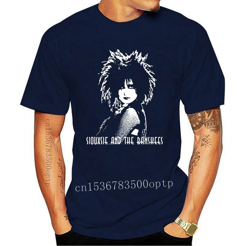 Ny Siouxsie And The Banshees Retro Musik Punk 80-tals T-shirt