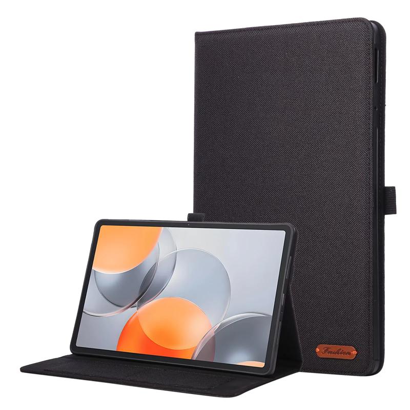 Case For Xiaoxin Pad Pro GT Case Tb710fu Soft Fabric Flip Stand Tablet Shell For Lenovo Xiaoxin Pad Pro GT 11.1 Inch Case Cover Xiaoxin Pad Pro GT чёрный