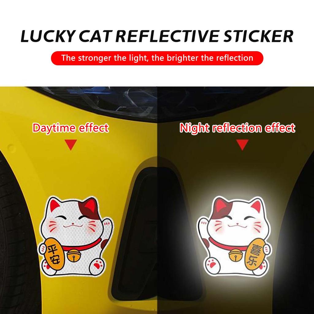 Cartoon Animal Car Sticker Personalized Creative Vehicle Tail Cute Sticker for Friend Family Neighbors Gift