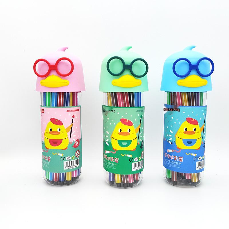 Pennarelli ad Acquerello Lavabili per Bambini: Set di Materiali Artistici per Scarabocchiare e Dipingere