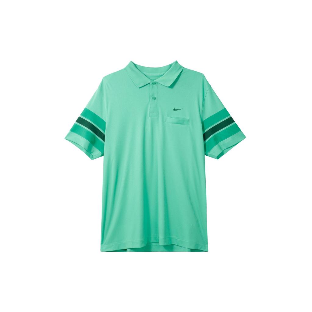 Nike Polo Shirts Men's Green Polo Collar Moderate Other DX9217-363