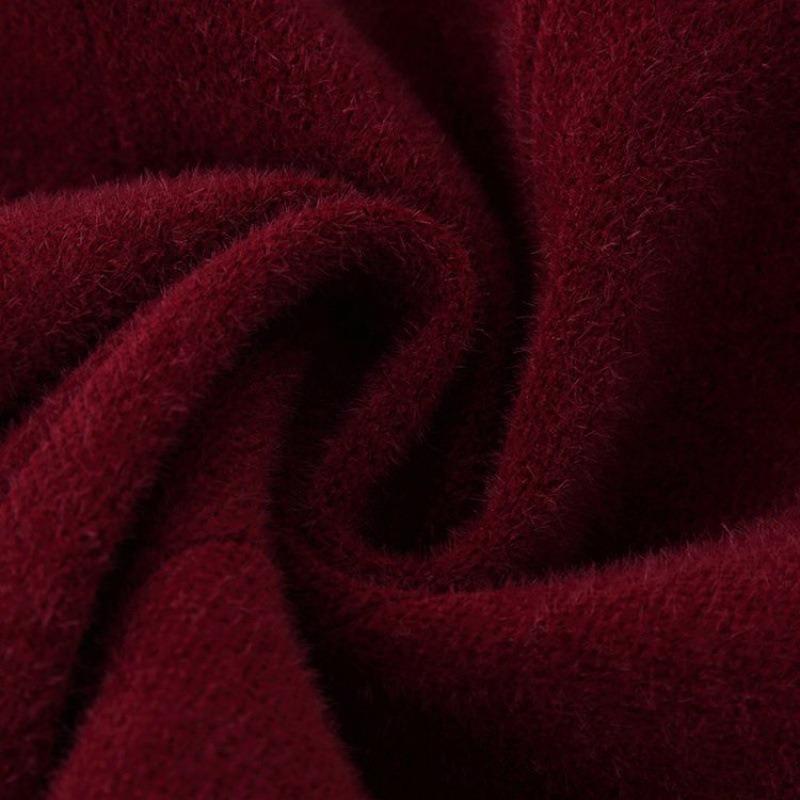 Winter Woolen Coat Mink Coat Thickened Warm Old Lady Clothes