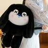 Soft Rabbit Plush Toy Large Capacity Cartoon Animal Backpack Fashion Rabbit Plush Backpack  Girl