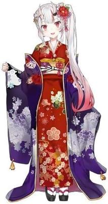 Ayame Hyakki Acrylic Stand New Year's Costume Hololive Closet Official Merchandise