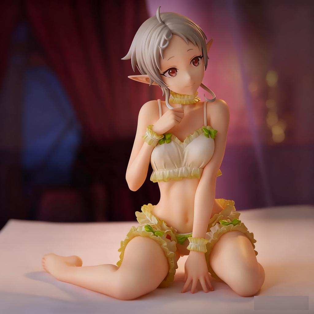 Anime 12cm Sylphiette lingerie Figure Mushoku Tensei Jobless Reincarnation Eris Boreas Greyrat/Roxy Action Figure Model Doll Gif
