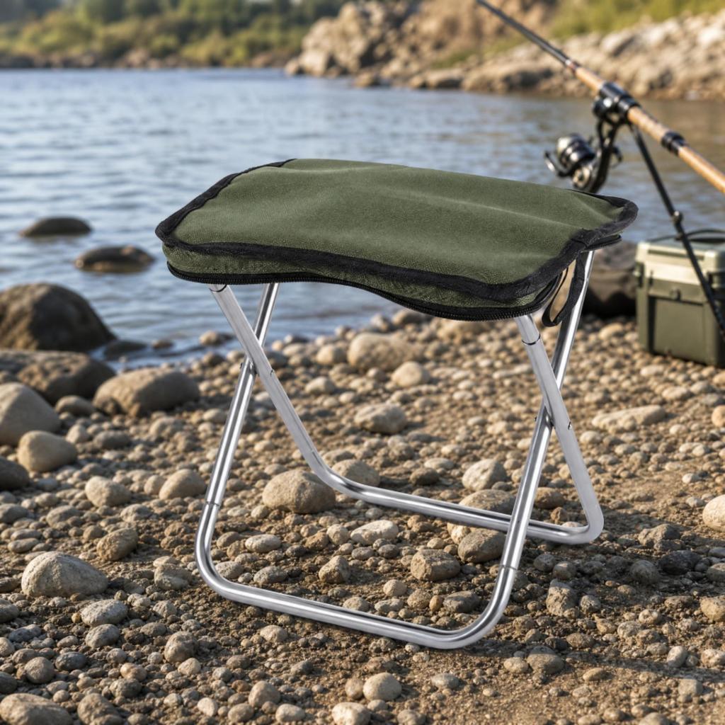 Folding Camping Stool Portable Seat Travel-Friendly for Picnics