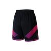 Li-Ning Wade Series Letter Print Drawstring Quick-Dry Cool Shorts Men Bottoms Black AAPT013-3