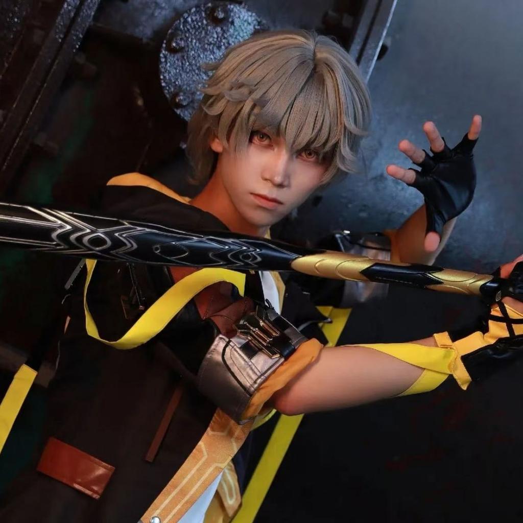 Anime Cosplay Pánský The Trailblazer Caelus Cosplay Kostým Hrdinka Trailblazer Hra na role Kompletní sada pro Comic Con