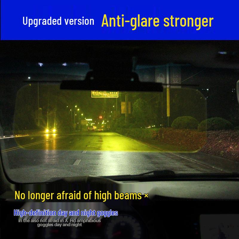 Dual-Use Car Anti-Glare Sun Visor Glasses for Day and Night Driving