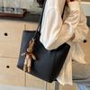 Casual Contrasting Colors Large-capacity Tote Bag Women 2025 New Versatile Commuter Shoulder Underarm Bag Women