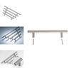 Modern Minimalist Stainless Steel Thandle Drawer Pull For Kitchen Cabinets