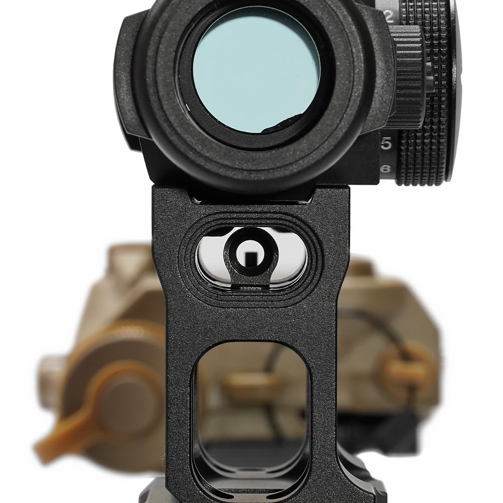 Ryohin Buhin UNITY FAST MICRO MOUNT Replica High Mount for T1/T2 Dot Sights with Built-in BUIS