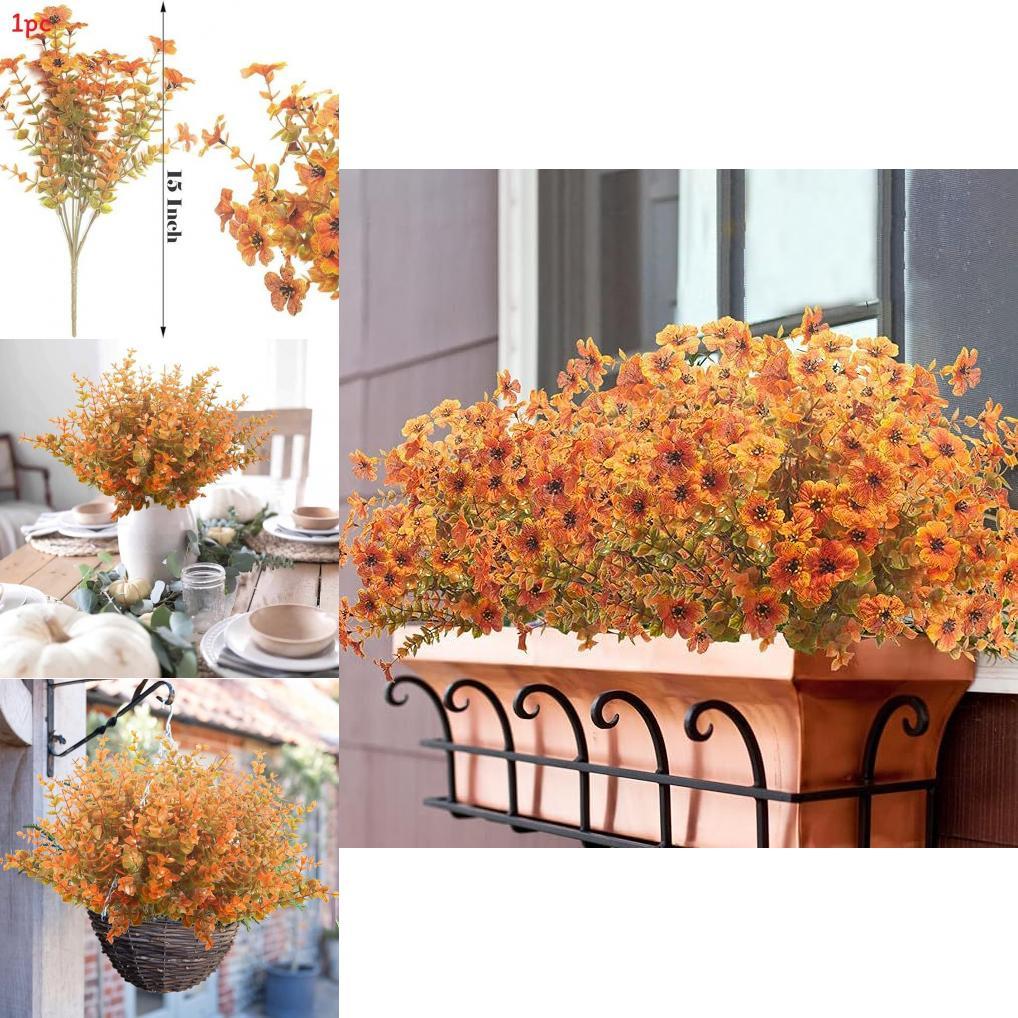 Silk Fall Flower Arrangement Artificial Garland For Wedding And Party Garden Decor