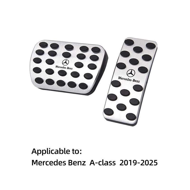 GLC GLB Car Pedals Cover Brake Accelerator Foot Pedal Pad Accessories For Mercedes Benz AMG W206 W204 W205 W212 W213 W221 W222