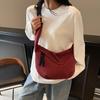 Korean-Inspired Fashionable Dumpling Crossbody & Backpack - Stylish, High-Capacity, Casual, and Trendy