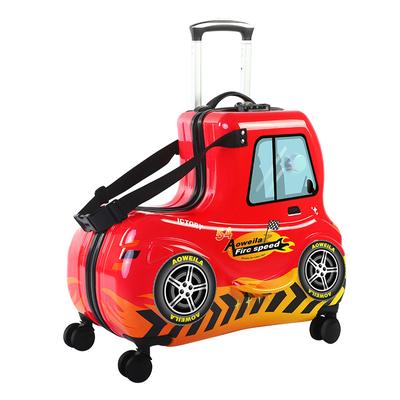 Ny Børne Rullekuffert Spinnerhjul Kuffert Børns Kabinet Trolley Rejsetaske Sød Baby Bil Kuffert Kuffert 24''
