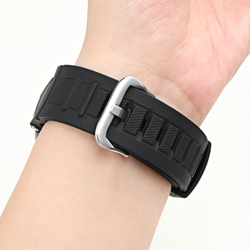 Weiches Harz Uhrenarmband Uhrenarmband für CASIO PRW-1500 PAW-1500 PRG-130 Wasserdicht und schweißfestes TPU Uhrenarmband Herrenarmband