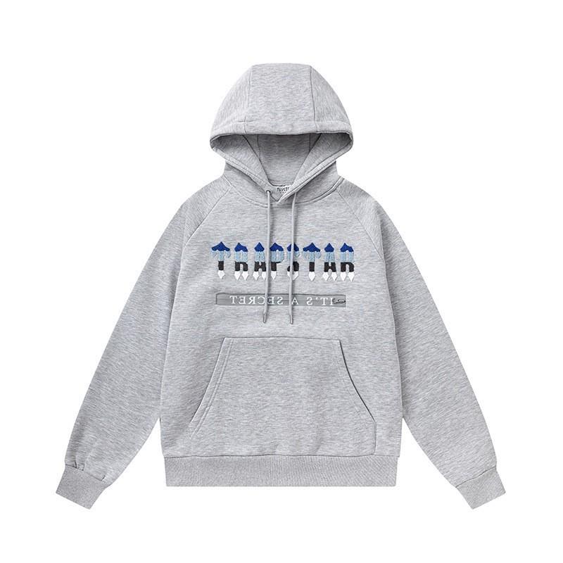 Mens Oversized Hooded Sweatshirt Jogger Set With Embroidered Letter Streetwear Casual Outfit