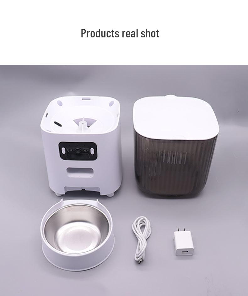 Smart 5L Automatic Cat Feeder with Camera & Timer