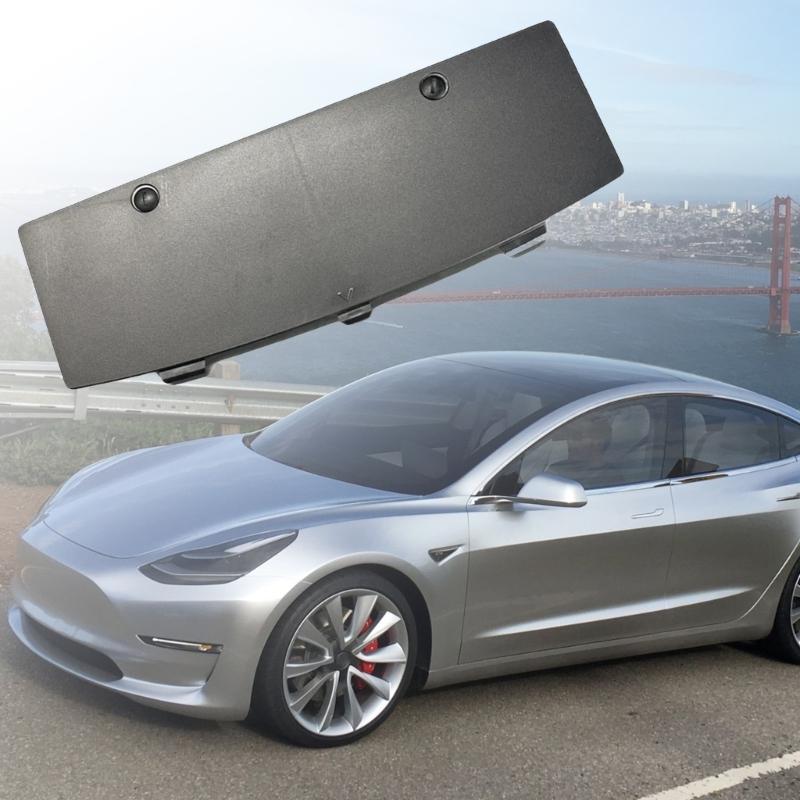 Heckstoßstangen-Anhängerkupplungsabdeckung, Zierklappen, Anhängerkupplungshaken, Kappe, kompatibel mit Modell 3, 135412-00-A, 113541200A, Autozubehör