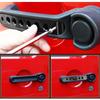 Aluminum Front Rear Door Grab Handle Inserts Cover for Wrangler JK JKU Unlimited Rubicon Sahara Accessories Parts