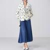 Women S V Neck Belted Loose Fit Blazer Coat Casual Style