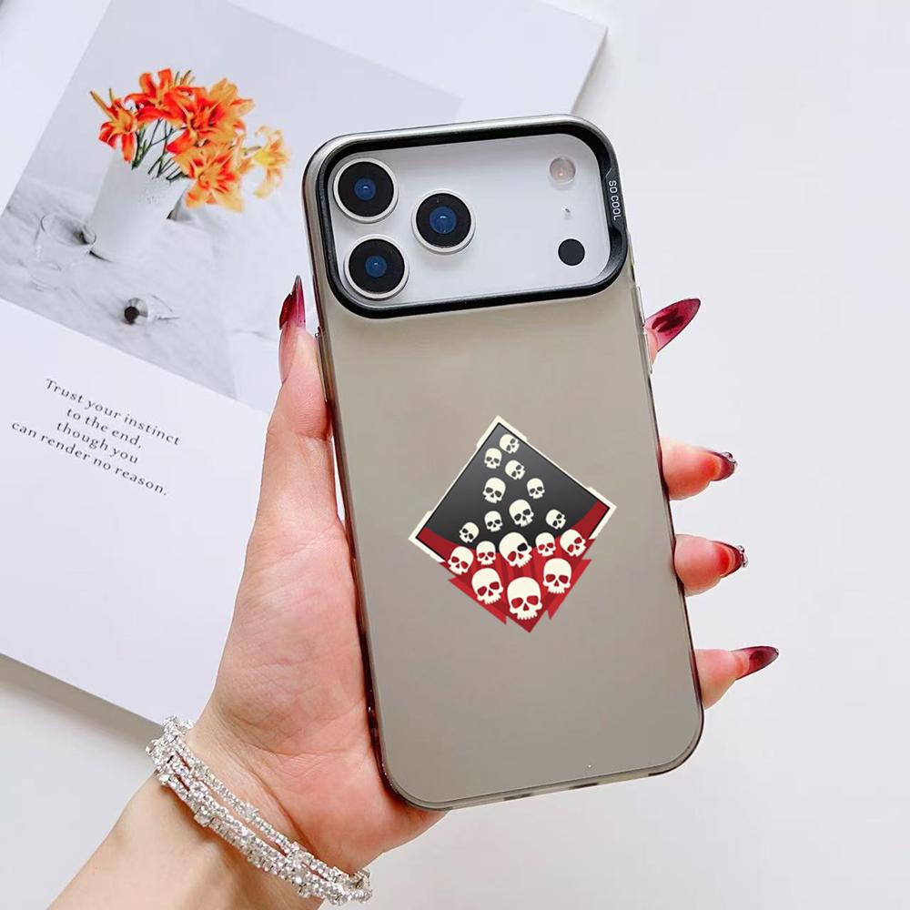 Cool Apex Game Phone Case For iPhone 17 16 15 14 13 12 11 Pro Max Air Matte Laser Aurora Shockproof Funda