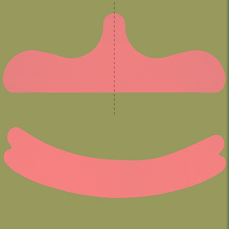 2pcs Large Washable Reusable Sweat Absorbing Pad Adhesive Sweat Absorbing Pad For Sports Underwear Sweat Absorbing Cotton Pad