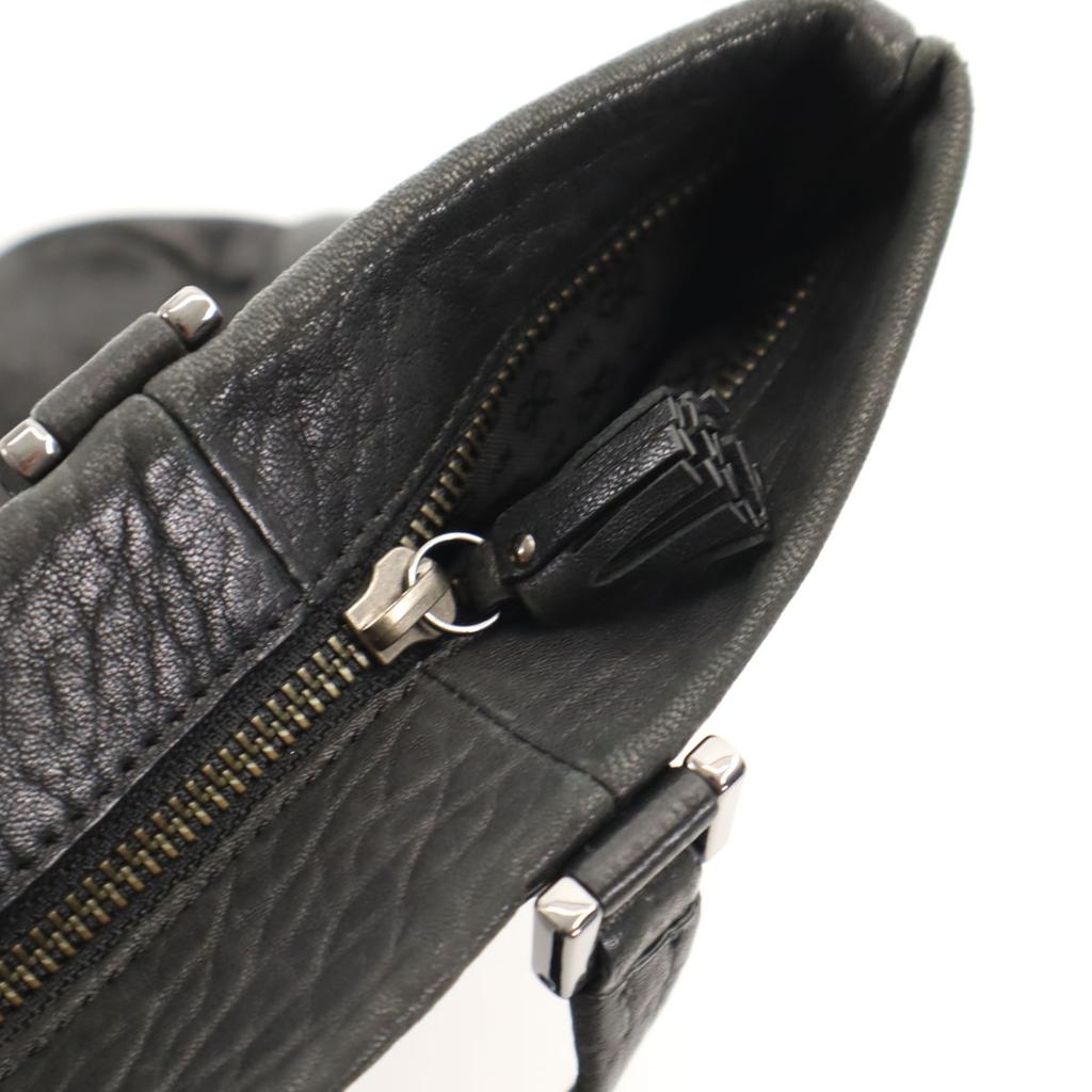 Anya Hindmarch ribbon tassel Tote Bag black Women Used