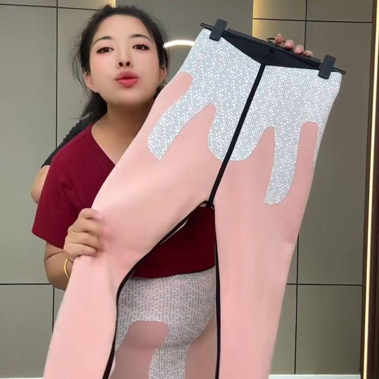 

Теплые черные брюки Барби на флисовой подкладке больших размеров с высокой талией, эластичные хлопковые леггинсы 5XL чёрный