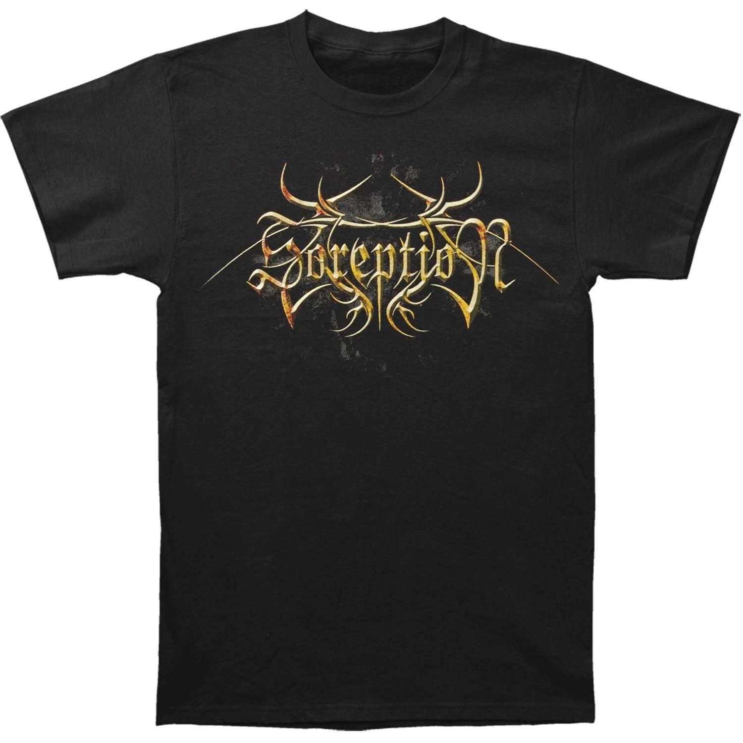 Men s Soreption Deterioration Logo T-shirt Small Black M