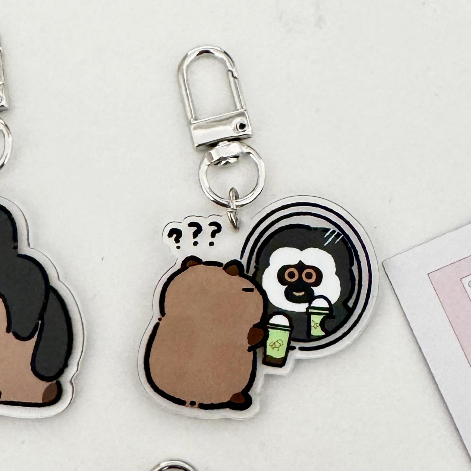 

«Мультяшные брелки и подвески»: Забавные школьные сумки и пеналы, креативные подарки для студентов.