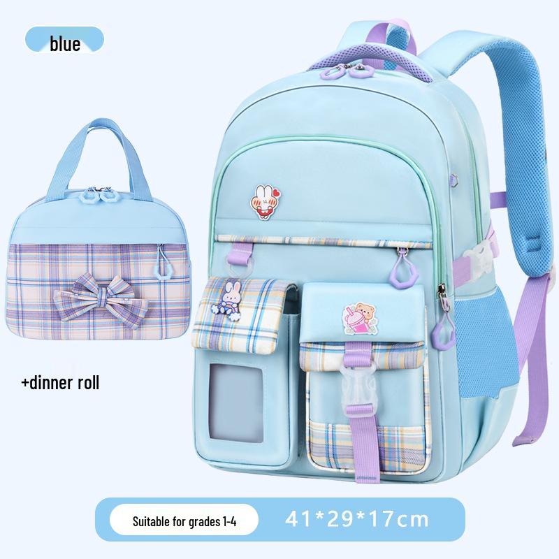 „Ultralehká školní taška s ochranou páteře pro dívky ze základních škol (Třídy 3-6)"