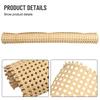 Breathable Rattan Mesh Roll Sheet Webbing Caning Material for Chair Repair and Decoration with Multiple Size Choices