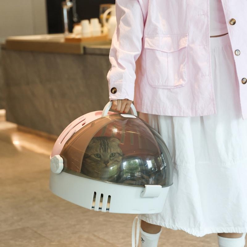 Durability Cats Carriers Backpacks with 360 Degree View Regulable Straps for Indoor Outdoor Use