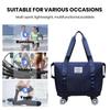 Travel Bag with Detachable Wheels Portable Travel Bag Capacity Waterproof Duffel Bag with Detachable Wheels for Gym Travel