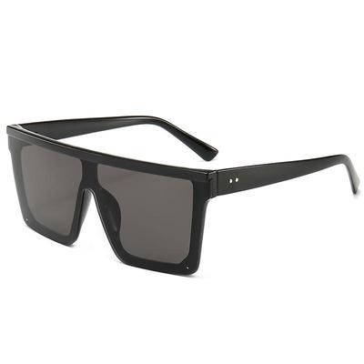 Unisex 2019 Flat Top Large Square Fashion Sunglasses