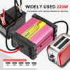 12V To 220V DC/AC Inverter Storage Batteries Inverter 220W Automobile Inverter Car Converter 1+1 USB Charger 220V AC Powe Socket