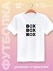 T-Shirt mit Box Box Box Formel 1 Aufdruck