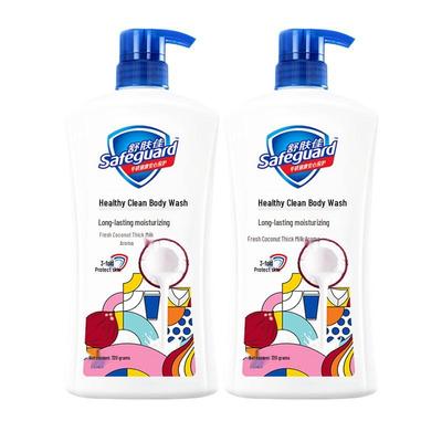 Safeguard Healthy Clean Coconut Milk Scent Shower Gel 720g Twin Pack