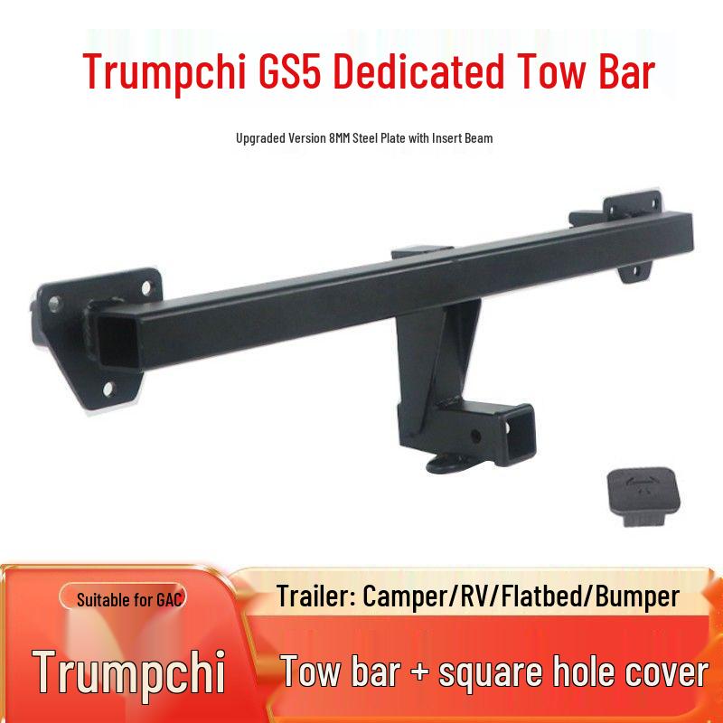 Compatible for converting Trumpchi GS8, GS4, GS5, and GS7 trailer hooks into towing or rear towing hooks.