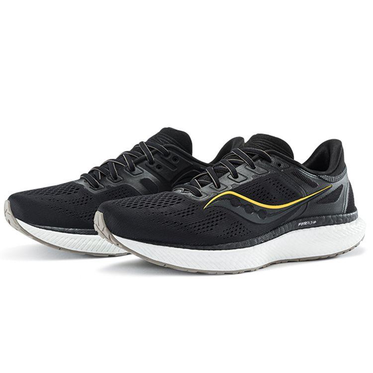 Saucony Hurricane 23 Black ViZi Gold Men Sneakers S20615-45