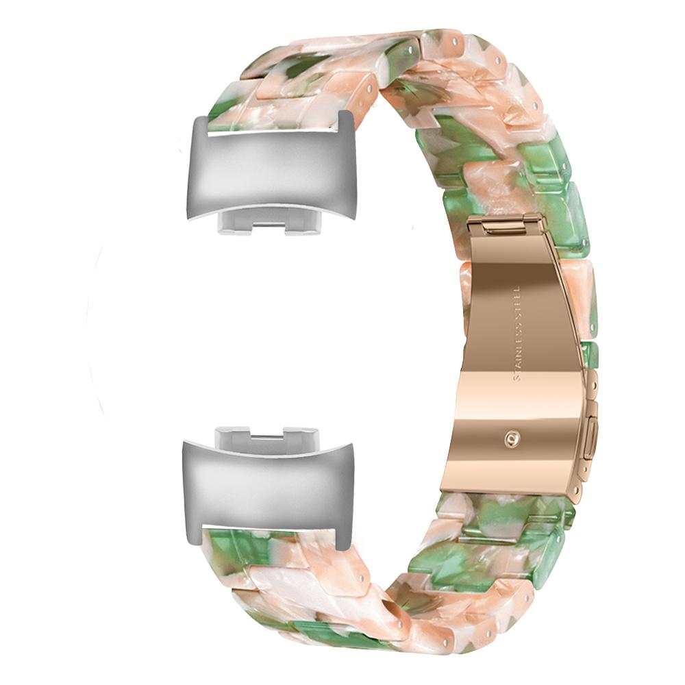 Cinturino in Resina per Charge 6 5 Leggero Traspirante Regolabile Fibbia Pieghevole Cinturino Orologio Accessori per Fitbit Charge 5 6