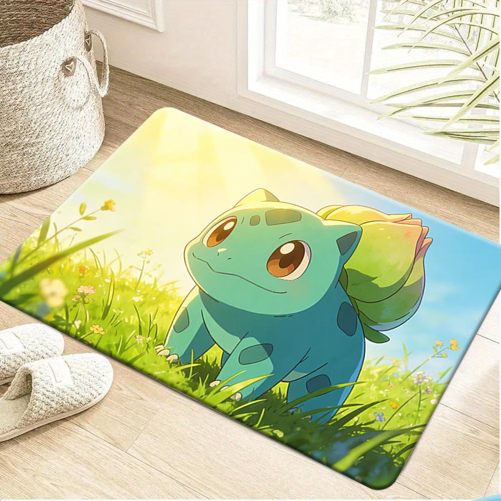 Eevee Tropical Beach Print Doormat Anti-slip Absorbent Floor Mat for Home Entrance Bedroom Living Room Decor 40x60cm