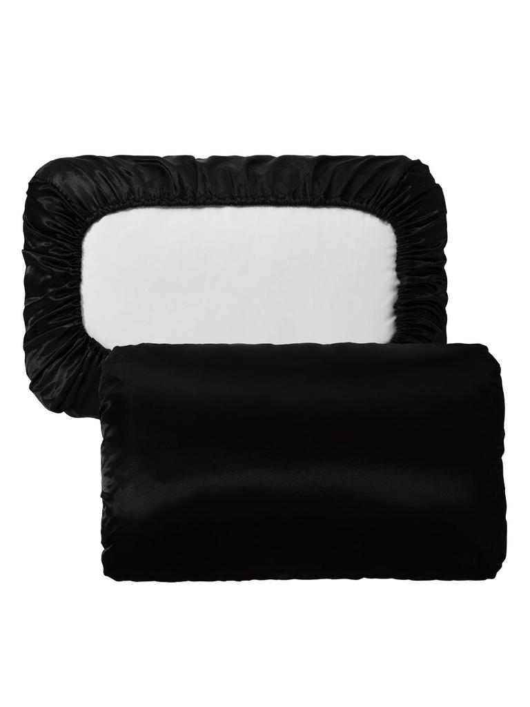 Imitation Silk Elastic Band Satin Pillowcase - Multi-color Options Available