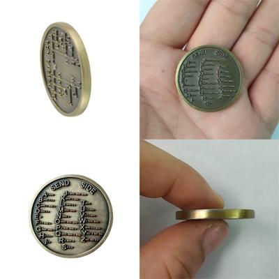 CW Training Coin CW Morse Code Commemorative Coins Morse Code Training Coin for Radio Fans & Novice Radio Enthusiasts