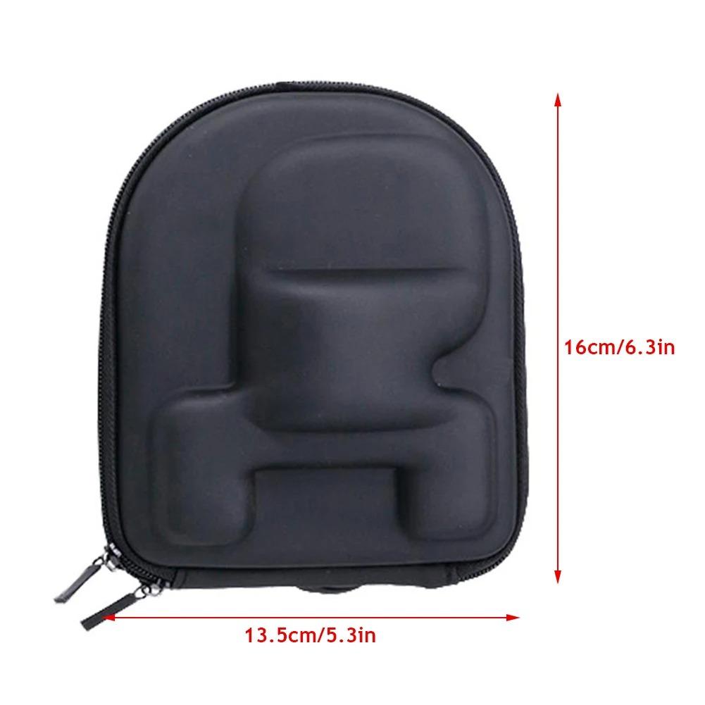 Schutzhülle für Angelrolle Schwamm Baitcasting-Rolle Aufbewahrungstasche Wasserabweisende Hartbox Tasche für Reiseangelzubehör