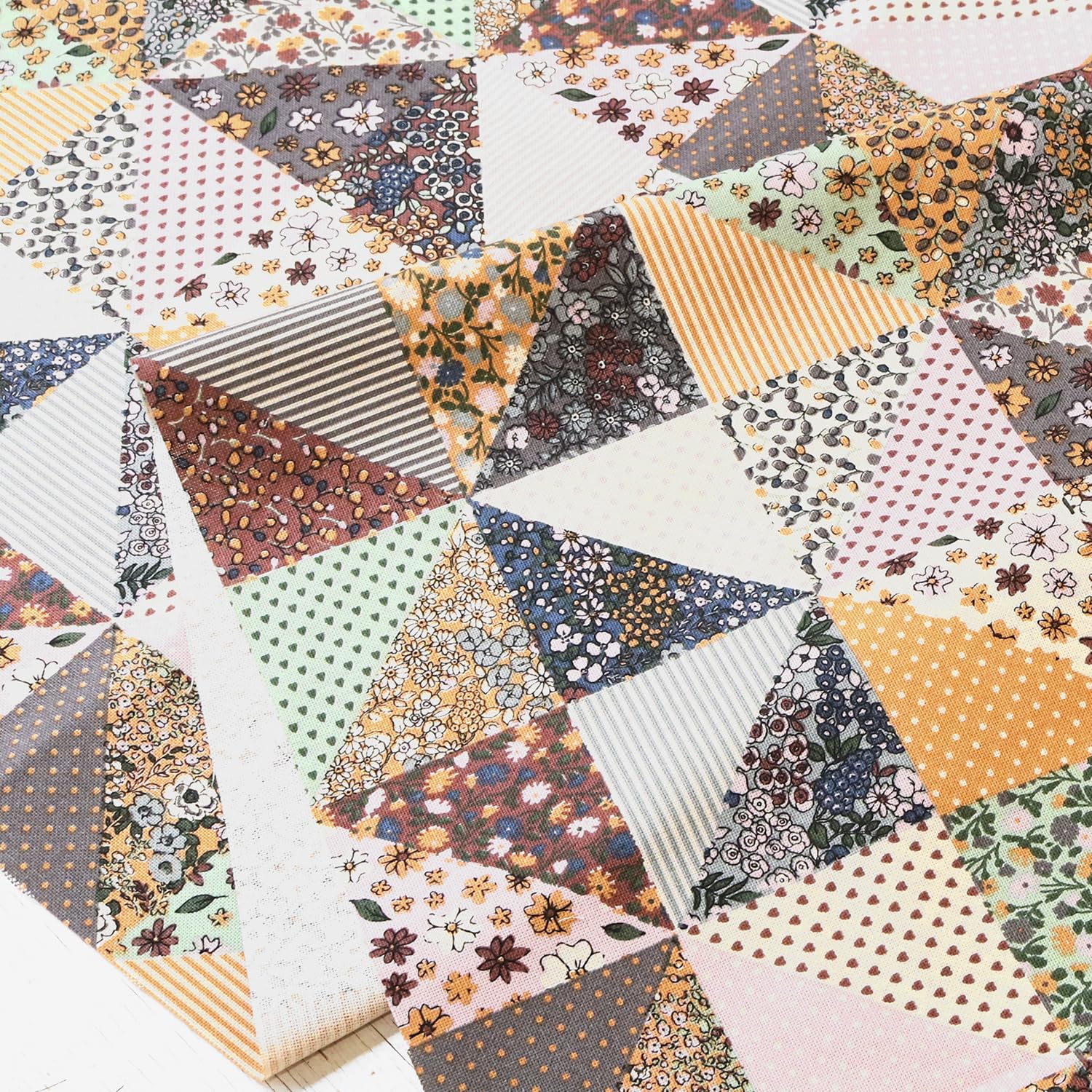 

Nippon Chuko Цифровая печать Импорт из Хлопкового Оксфорда Ширина 140 см х 1 м Продается тканью Пэчворк , Нидерланды, 100% Ткань, Отрез,